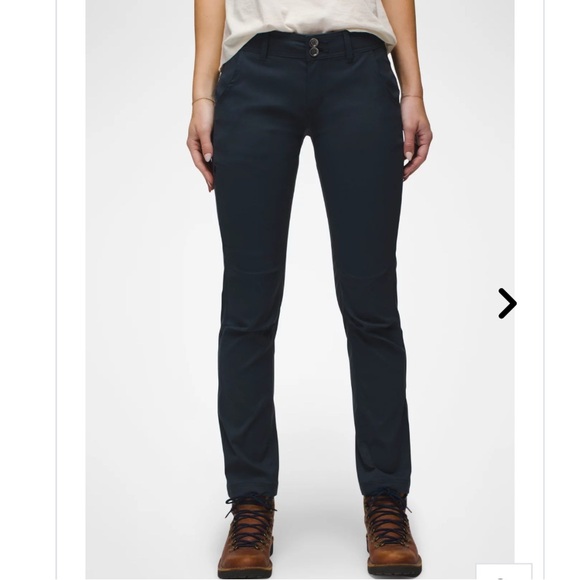 Prana Pants - Prana Navy Blue Halle Straight Outdoors  Pant Size 10